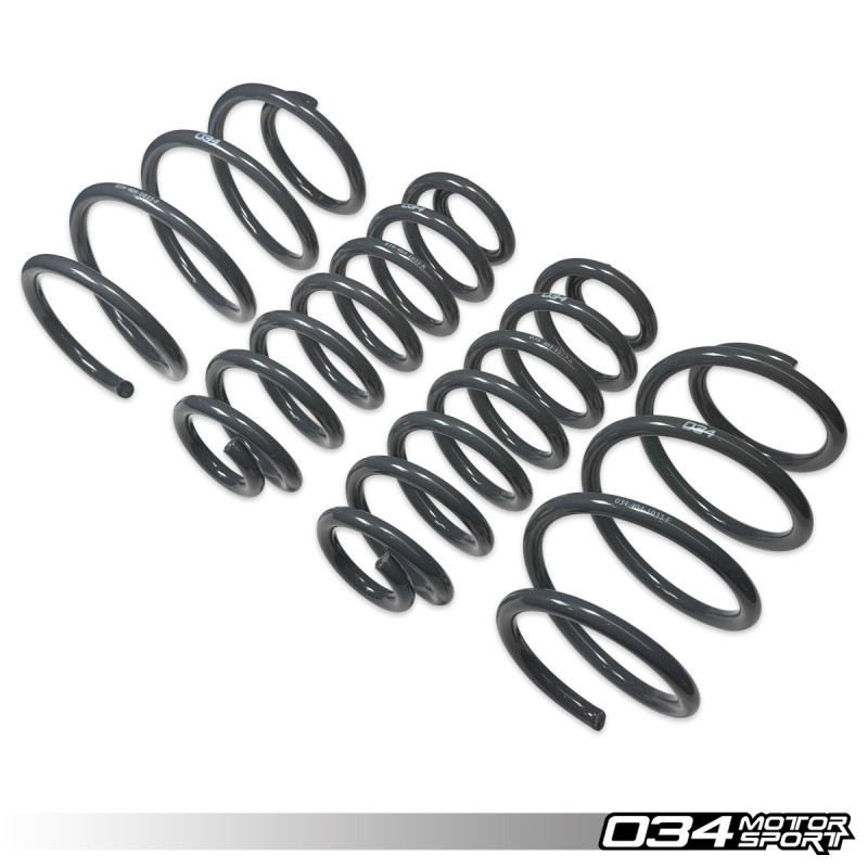 Dynamic+ Lowering Springs 034Motorsport for VW Tiguan MQB 1.4T