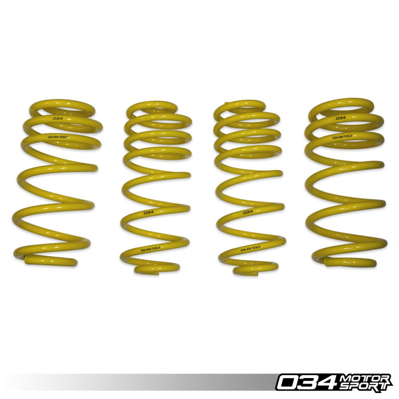 Muelles rebajados Dynamic+ 034Motorsport para Porsche Macan 95B 2.0T