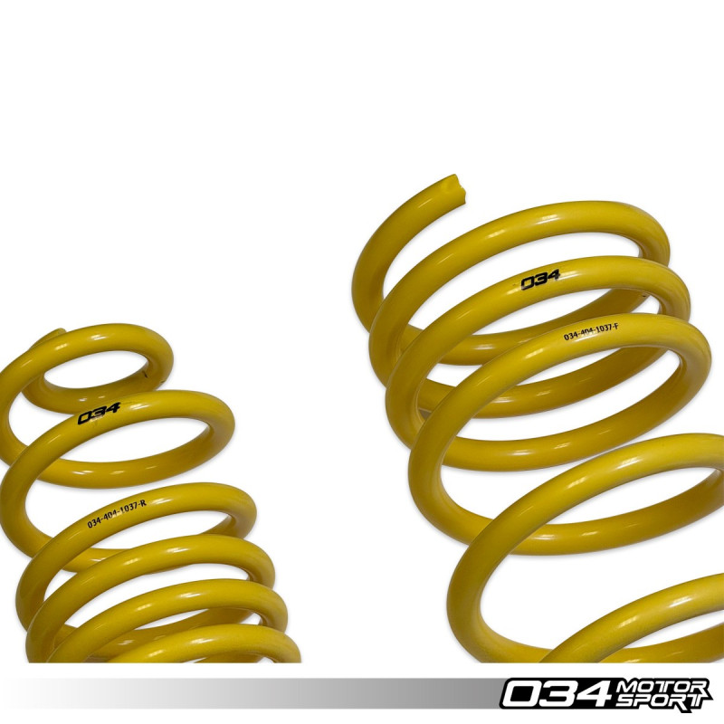 Dynamic+ Tieferlegungsfedern 034Motorsport für Porsche Macan 95B V6 mit PASM