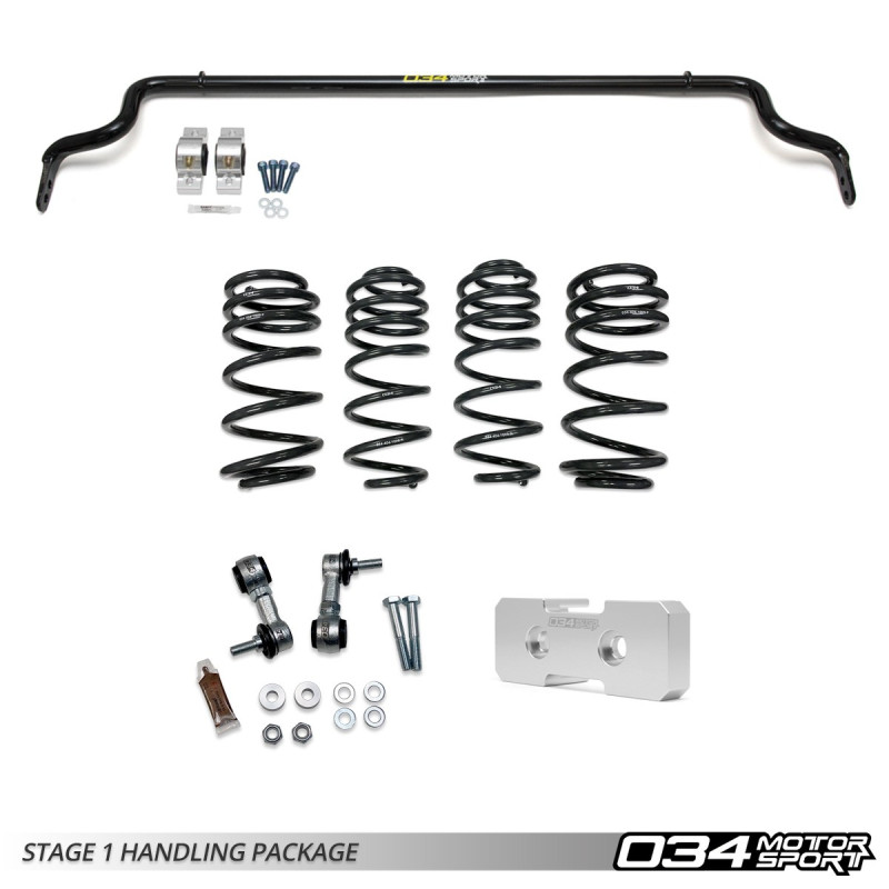 Pack tenue de route 034Motorsport Stage 3 (B8 phase 1) pour Audi Q5/SQ5