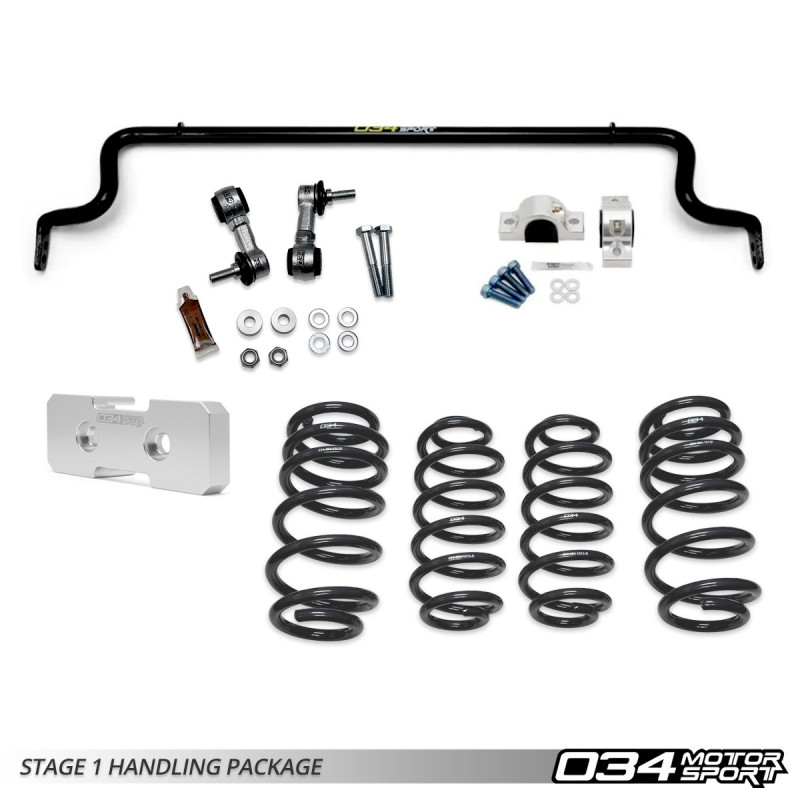 Handling-Paket 034Motorsport Stage 2 für Audi A5/S5 B8/B8.5