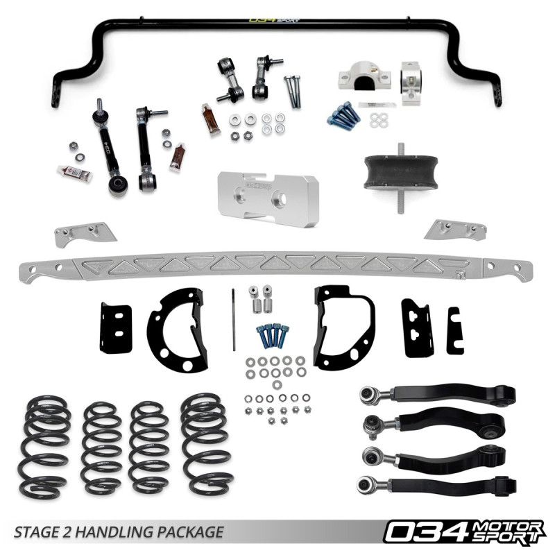 Pack handling 034Motorsport Stage 2 per Audi A5/S5 B8/B8.5