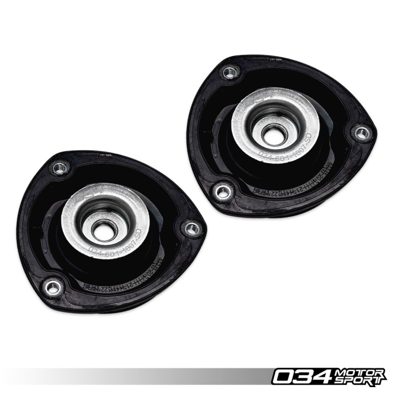Par de copelas de amortiguador Street Density 60D 034Motorsport para VW/Audi MQB y MQB Evo