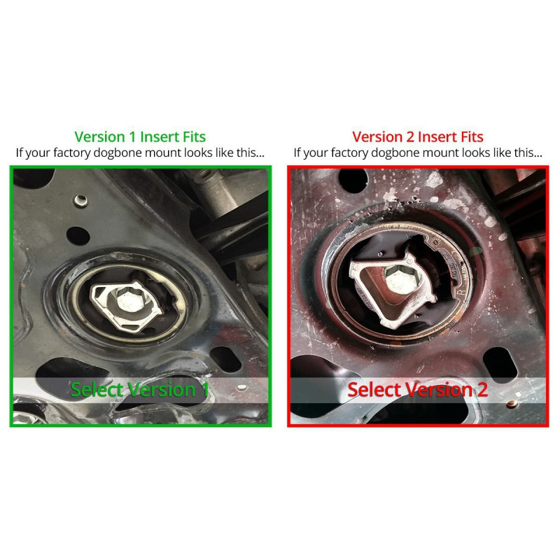 Spherical Billet Dogbone Mount Performance Pack (without dogbone) 034Motorsport for MQB (engine DAZA) - version 2