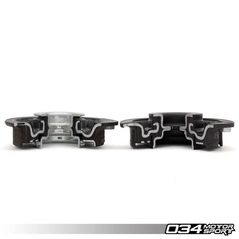 Par de copelas de amortiguador Street Density 60D 034Motorsport para VW/Audi MQB y MQB Evo