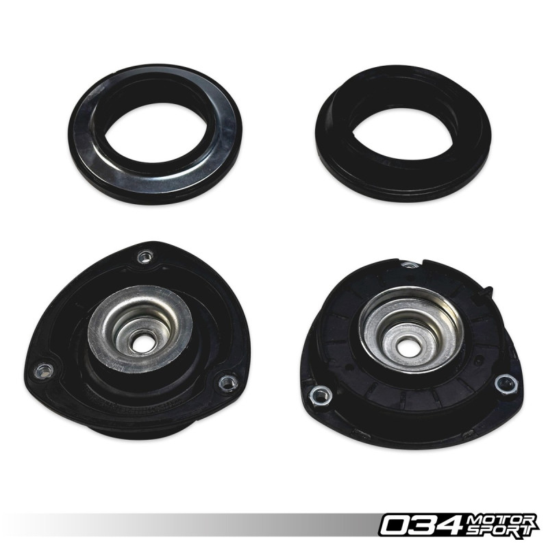 Kit coupelles d'amortisseur et roulements Street Density 60D 034Motorsport pour VW/Audi MQB et MQB Evo