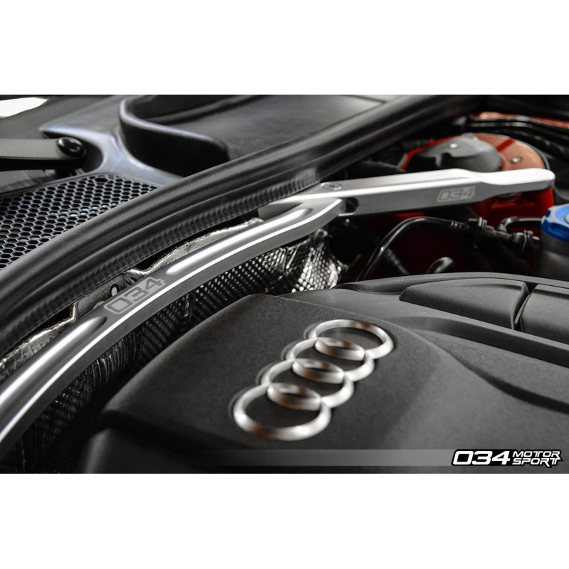 Domstrebe vorne (Vollalu) 034Motorsport für Audi A4/S4, A5/S5/RS5, Allroad B9/B9.5