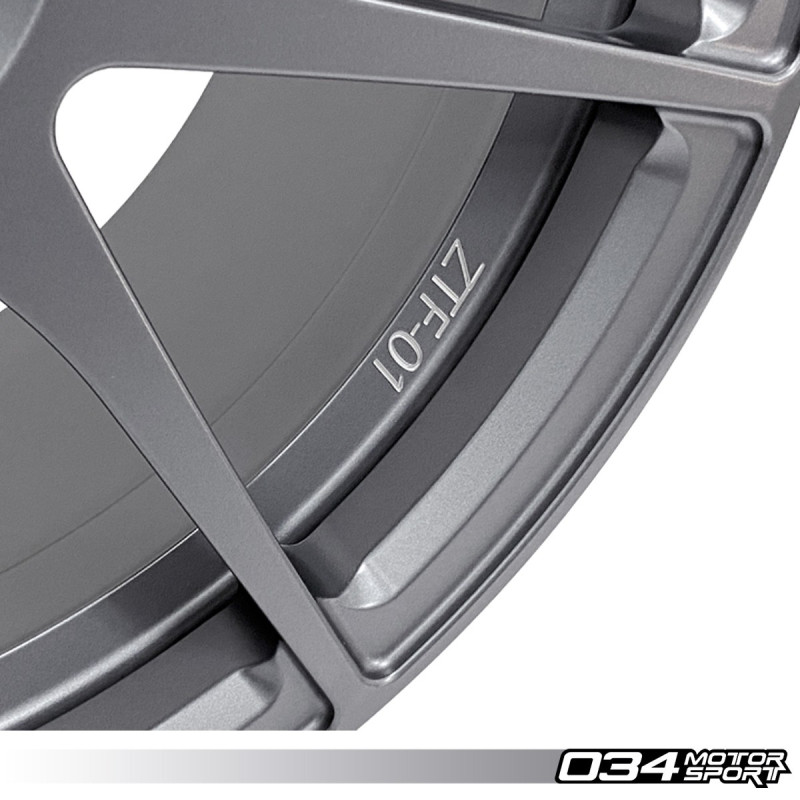 ZTF-R01 Forged Wheel 034Motorsport 19x9.3 ET42 - Hyper Silver