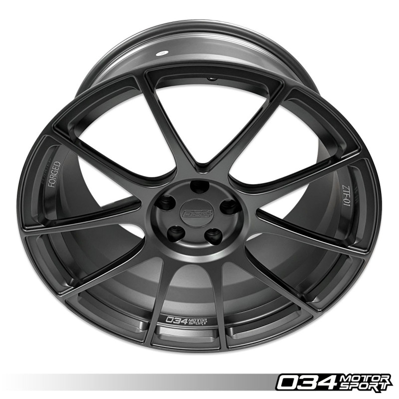 Llanta forjada ZTF-R01 034Motorsport 20x10 ET30 - Negro satinado