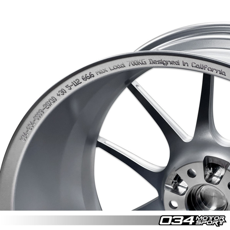 Llanta forjada ZTF-R01 034Motorsport 20x10 ET30 - Negro satinado