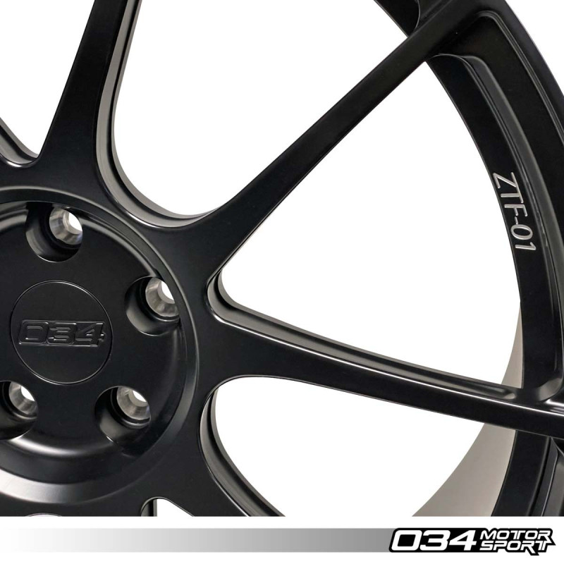 Cerchio forgiato ZTF-R01 034Motorsport 21x10 ET32 - Nero satinato