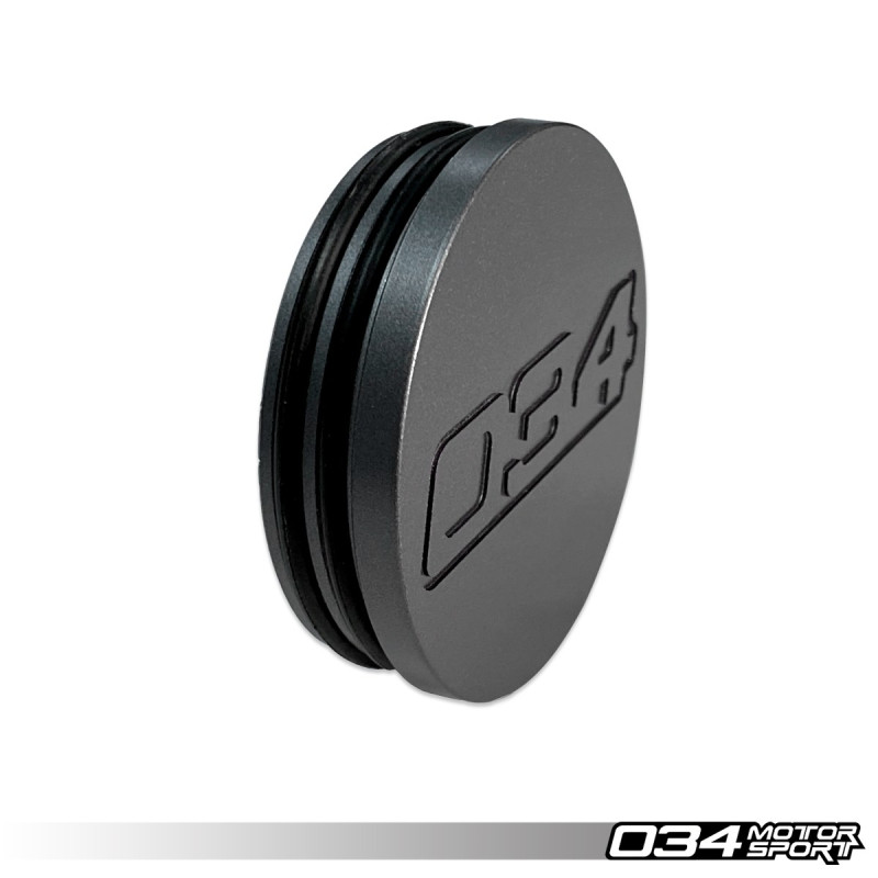 Cache-moyeu ZTF billet aluminium 034Motorsport - Anthracite (V2)
