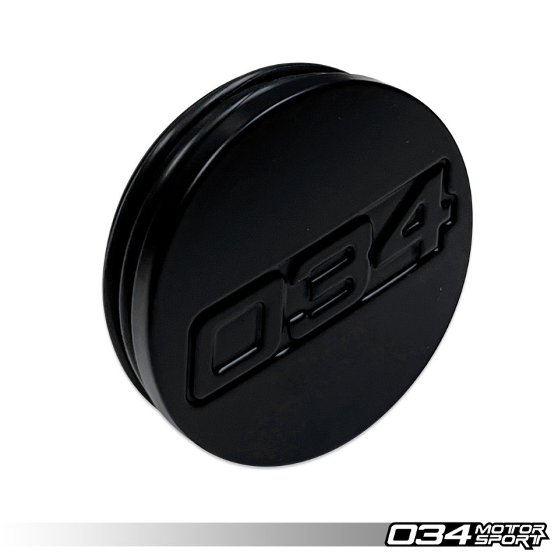 Cache-moyeu ZTF billet aluminium 034Motorsport - Hyper Silver