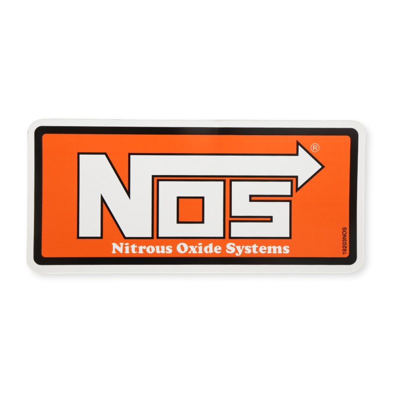 Autocollant NOS petit format - rectangle 5.5 x 2.5 po, vendu à l'unité