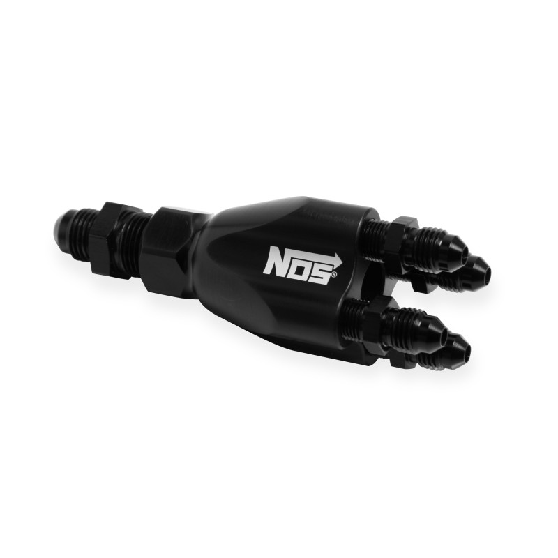 Blocchetto di distribuzione Showerhead con raccordi - ingresso 3/8 NPT, 4 uscite 1/8 NPT