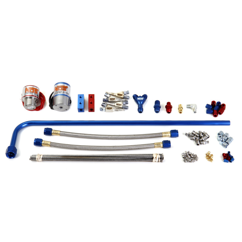 Kit professionnel nitro Pro Race Fogger 4 cylindres - injecteurs inox Soft Plume, sans bouteille