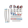 Kit professionale nitro Pro Race Fogger V8 - iniettori anulari, senza bombola