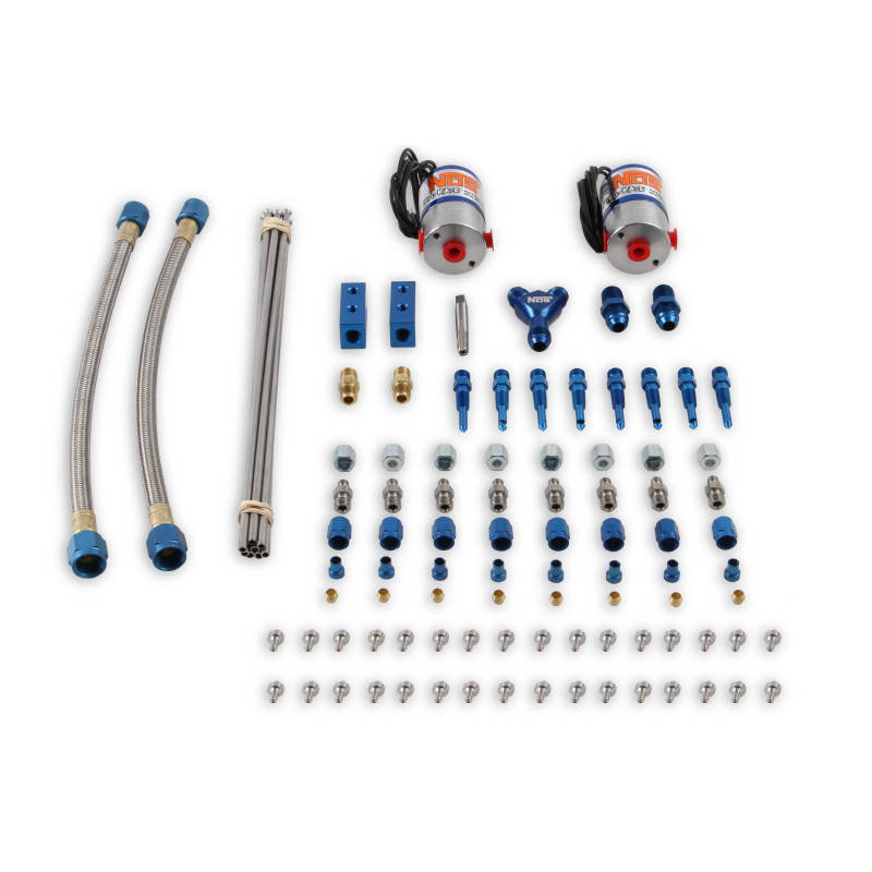 Kit professionnel nitro sec simple étage V8 - injecteurs Fan Spray, sans bouteille