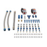 Single-Stage Dry Nitrous Pro Kit V8 - Fan Spray Nozzles, without Bottle
