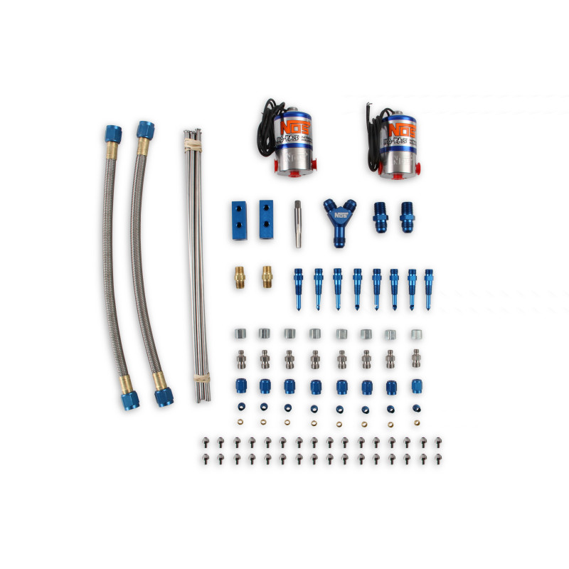 Kit professionnel nitro sec simple étage V8 - injecteurs Fan Spray, sans bouteille