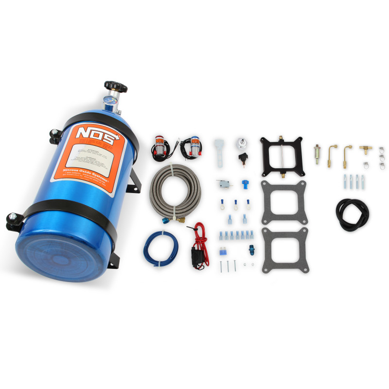 Kit nitro PowerShot Holley 4150 / Carter AFB 125 ch - bouteille 10 lb bleue
