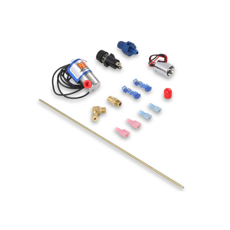 Kit de purga de nitro Ntimidator con LED azul luminoso -4AN
