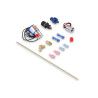 Kit di spurgo nitro Ntimidator con LED blu luminoso -4AN