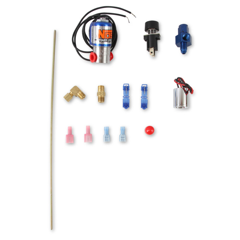 Ntimidator Nitrous Purge Kit with Illuminated Blue LED -4AN