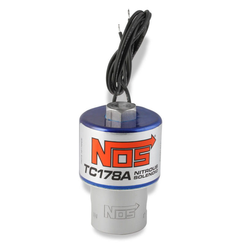 Électrovanne nitro haut débit TC178 - orifice de sortie 0.178 po, bleue