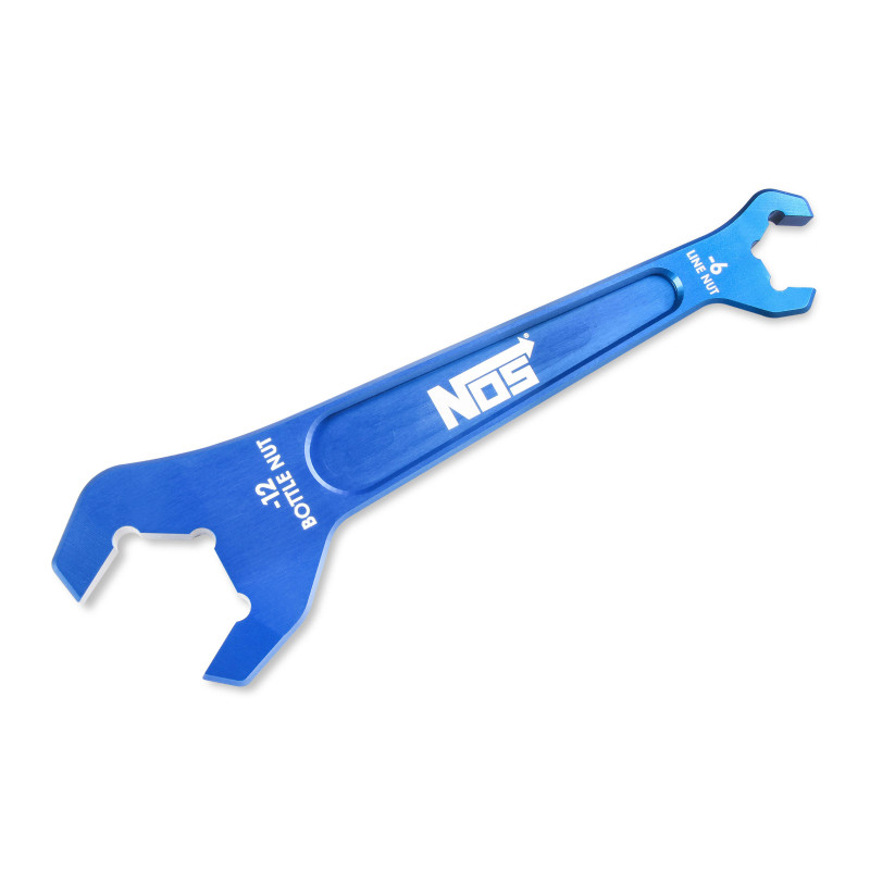 Chiave per dado bombola nitro -12AN e linea -6AN - blu