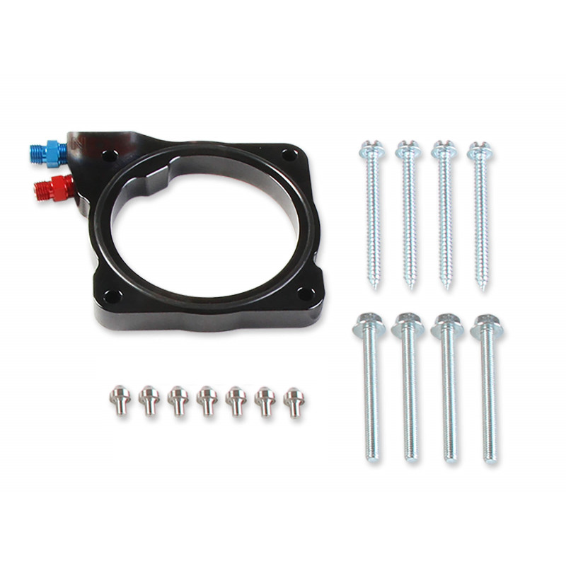 Plaque nitro humide EFI Mopar Hemi Gen III 5.7L / 6.1L 2005-2020 - plaque 80 mm, visserie et gicleurs (plaque seule)
