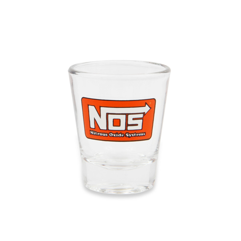 NOS-Schnapsglas 2 oz - Nitrous-Oxide-Systems-Logo, einzeln verkauft