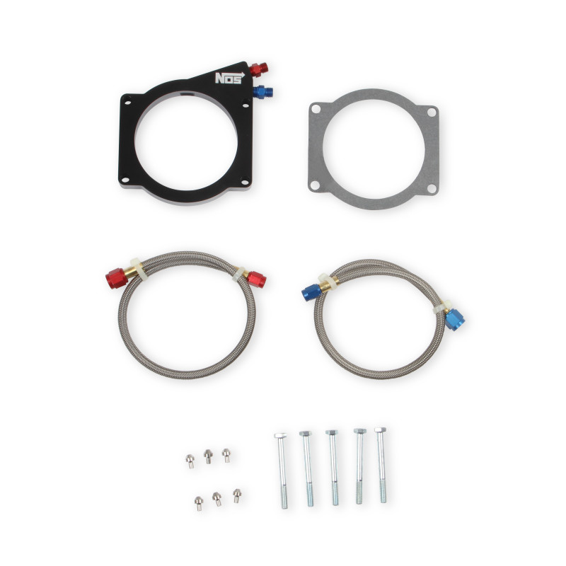 Placa de nitro húmeda EFI GM LS2 90 mm 4 tornillos - placa de inyección tipo original (solo la placa)