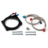Lachgas-Nassplatte EFI GM LS2 90 mm 4-Loch - Einspritzplatte im Originalformat (nur Platte)