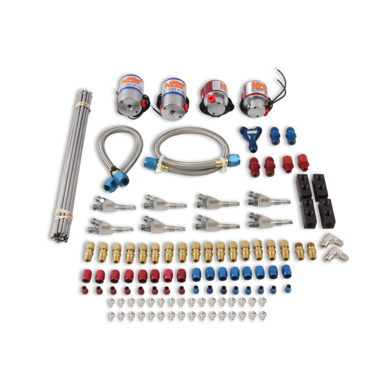 Kit de plomberie nitro sur mesure Pro Fogger - injecteurs Soft Plume, électrovannes nitro Pro Race et carburant Cheater