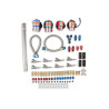 Kit de plomería de nitro a medida Pro Fogger - inyectores Soft Plume, electroválvulas de nitro Pro Race y de combustible Cheater