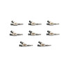 Stainless Steel Soft Plume 90° Fogger Nozzles (STS) - Pack of 8