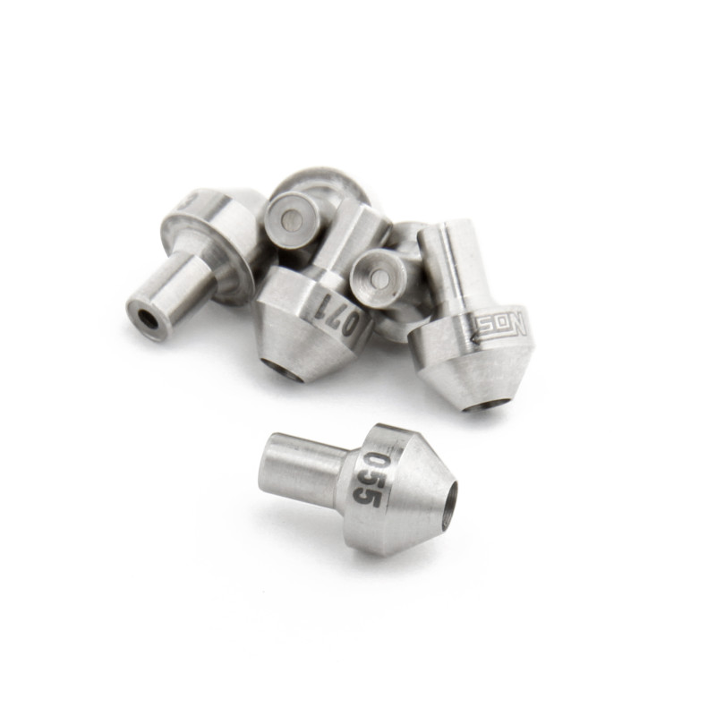 Pack de 6 gicleurs inox Flare - Super PowerShot