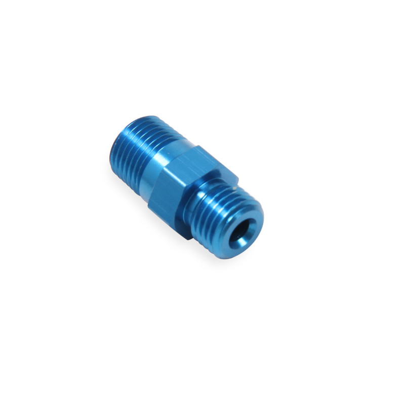 Raccord de gicleur Flare 3AN - 1/8 NPT droit - bleu