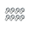 Gicleurs nitro inox Flare (évasé) .030 - lot de 8