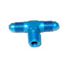 Raccordo a T Flare a filetto 3AN - 3AN - 1/8 NPT - blu