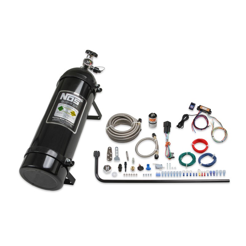 Kit nitro Diesel avec mini contrôleur 2 étages - bouteille 15 lb noire