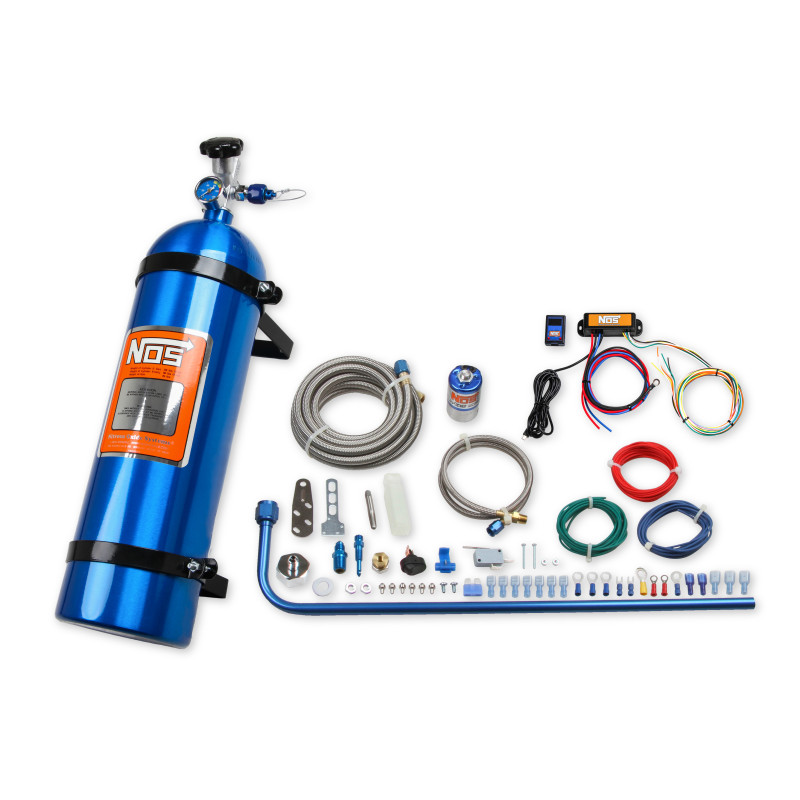 Diesel Nitrous Kit with Two-Stage Mini Controller - Blue 15 lb Bottle