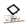 Placa de inyección Cheater con jets y racores - Holley Dominator 4500, V8