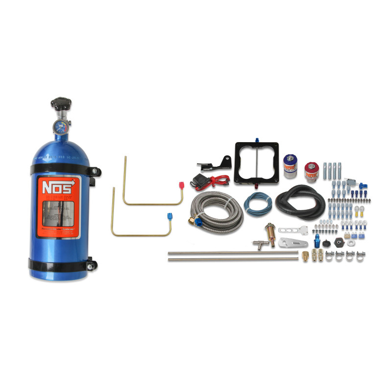 Kit de nitro Cheater V8 Holley Dominator 4500 150-250 CV - botella de 10 lb