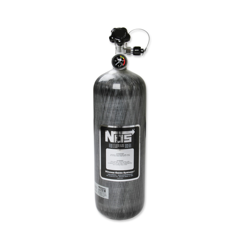 Bouteille nitro 12 lb 9 oz (12.8 lb) - finition carbone, robinet Super Hi-Flo