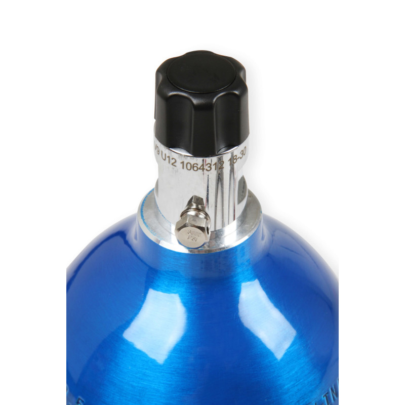 Bouteille nitro 2 lb - finition bleue NOS, robinet Mini Hi-Flo