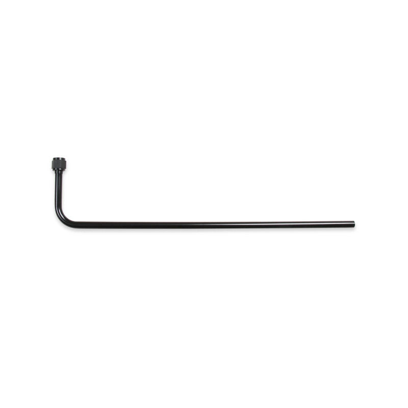 Tube de décharge (blowdown) de bouteille nitro 90° - noir, aluminium Racer Safety