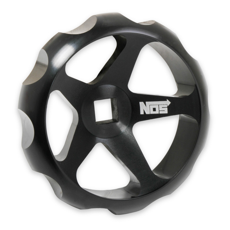 Billet Aluminum Nitrous Bottle Valve Handwheel