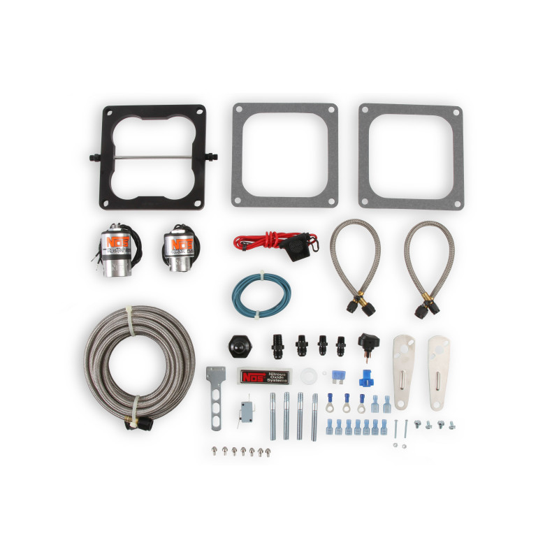 Kit nitro humide Big Shot Holley 4150 / Carter AFB 190-300 ch - bouteille 10 lb noire